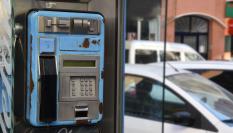 Foto de archivo de una cabina teléfonica en España.