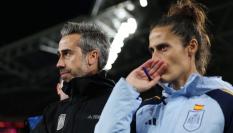 El exentrenador de la Selección Española de Fútbol femenino Jorge Vilda, y la actual técnica, Montse Tomé.