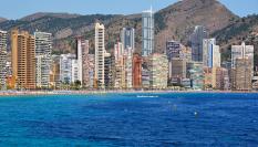 'Skyline' de Benidorm, en una imagen de archivo.