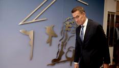 El candidato a la presidencia, Alberto Núñez Feijóo, el 23 de agosto de 2023 en el Congreso de los Diputados.