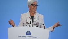 La presidenta del BCE, Christine Lagarde, en una imagen de archivo.