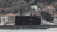 Imagen de archivo de un submarino ruso Rostov-na-Donu B-237.
