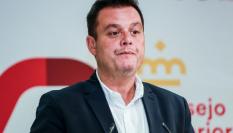 Víctor Francos, presidente del Consejo Superior de Deportes en una rueda de prensa.