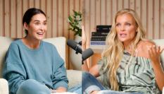 Vicky Martín Berrocal y Esther Cañadas en 'A solas con'.