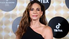 Mariló Montero la semana pasada en la Mercedes Benz Fashion Week Madrid.