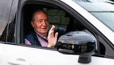 Este lunes 1 de octubre, el rey emérito Juan Carlos I abandonó España después de participar en las regatas de Sanxenxo.