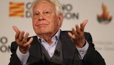 Felipe González, en un acto reciente