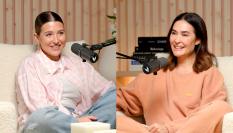 Alba Díaz y Vicky Martín Berrocal en el podcast 'A solas con'.