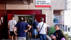 Imagen de archivo de una oficina de empleo.