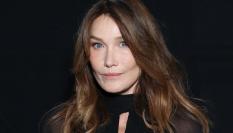 Carla Bruni en la Semana de la Moda de París el pasado 26 de septiembre.
