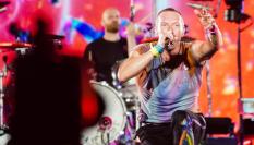 Coldplay, durante un concierto en Nápoles en junio de 2023.