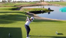 Imagen de 2020 durante la celebración de un campeonato de golf en Arabia Saudí.