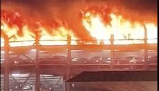 El incendio del aeropuerto de Luton se ha declarado en un aparcamiento.a