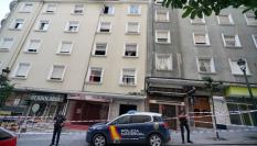 El edificio de Vigo en el que han muerto tres niños y su madre.