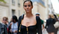Victoria Federica, fotografiada en la Semana de la Moda de París 2023.