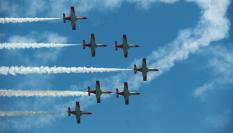 Miembros de la patrulla Águila.