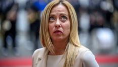 La primera ministra italiana, Giorgia Meloni.