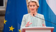 La presidenta de la Comisión Europea, Ursula von der Leyen, en una imagen de archivo.