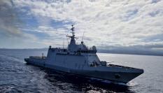 El buque de la Armada Española, Rayo, en una imagen de archivo.