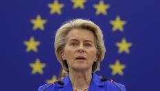 La presidenta de la Comisión Europea, Ursula von der Leyen.