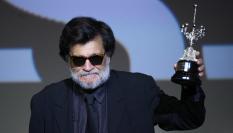 Víctor Erice, al recoger el Premio Donosti.
