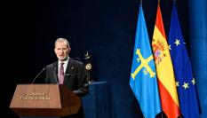 Felipe VI, durante su discurso