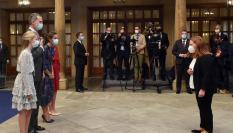 María Jesús Amaro Martín, del servicio de Limpieza del Hospital Universitario Central de Asturias.