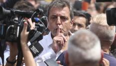 Sergio Massa, ganador de la primera vuelta en las presidenciales de Argentina.