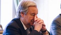 Antonio Guterres, en una reciente reunión internacional