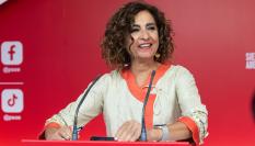 La ministra de Hacienda en funciones, María Jesús Montero, en una imagen de archivo.