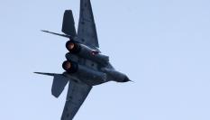 Imagen de archivo de un caza Mikoyan MIG-31 de Rusia.