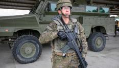 Imagen de archivo de un soldado.