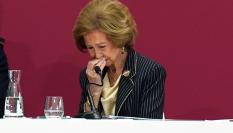 La reina Sofía, en el nombramiento de Emilio Lora-Tamayo como Rector Honorario Vitalicio de la Universidad Camilo José Cela.