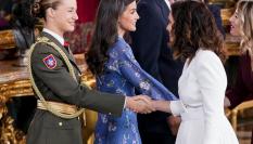 Ayuso con la princesa Leonor