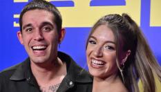 Ana Guerra y Víctor Elías, en el estreno del documental de Bisbal el 16 de octubre de 2023.