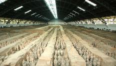 Guerreros de Xi'An hallados en el mausoleo de Qin Shi Huang