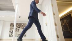 Foto de Pedro Sánchez en la Moncloa.