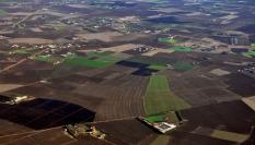 Zona agrícola de Marruecos cercana a Casablanca.