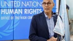 Volker Türk, en su intervención de este 8 de noviembre desde Egipto