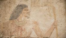 Relieves y pinturas del interior de las pirámides de Egipto.