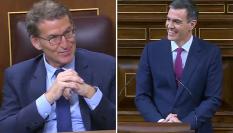 Alberto Núñez Feijóo y Pedro Sánchez