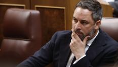 El líder de Vox, Santiago Abascal.