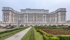 El parlamento de Rumanía.