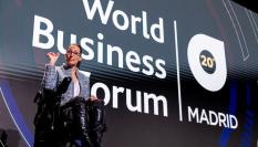 Teresa Perales, durante su intervención en el WOBI