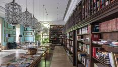 Biblioteca del Parador de Corias.