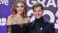 David Bisbal junto a Rosanna Zanetti en los Latin Grammy 2023 celebrados este jueves en Sevilla.