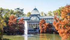 Palacio de Cristal, en el parque del Retiro, en Madrid.