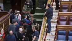 Pedro Sánchez en el Congreso de los Diputados.