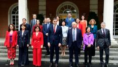 Pedro Sánchez, con su primer Ejecutivo en junio de 2018