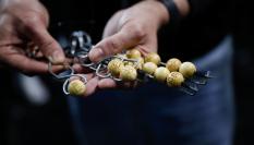 Bolas empleadas en el Sorteo de la Lotería de Navidad.